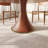 Solid Wood Round Dining Table For Kitchen Durable And Sturdy Structure-857072972