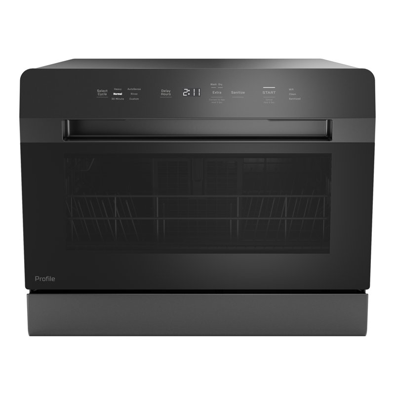 Lave-vaisselle de comptoir portable GE Profile, noir - PZF560HGWBB