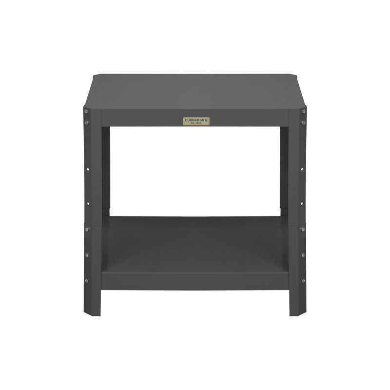 Établi à hauteur réglable en acier à hauteur ajustable gorleston, H 24,13 po x l 30,13 po x P 24,13 po