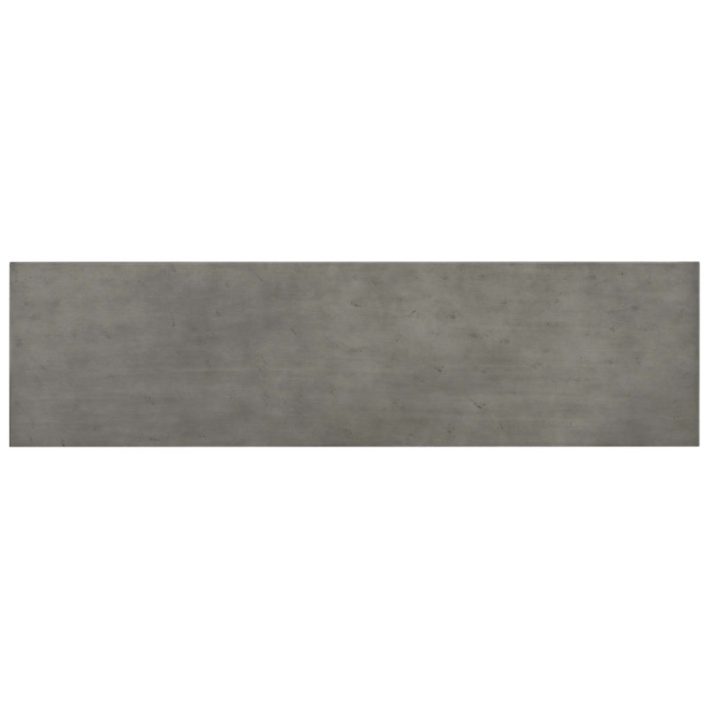 Console 59 "en bois massif, Gris, Gris