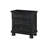 Anahat Cyb Black Sand-through Finish Bedroom Set 3&3-1152755654-1152755655