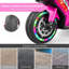 Moto électrique 3 roues 12 V pour enfants, pneus lumineux DEL, Bluetooth, tricycle à batterie avec suspension, pour garçons et filles de 3 à 8 ans, rose-136060379