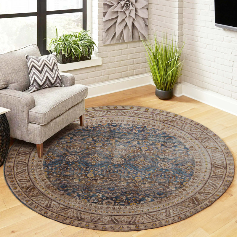 Tapis bleu Gianna, Rond 5 pi