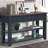 Solid Wood Buffet Console Sofa Table With 3 Drawers And 2 Shelves-1304016737