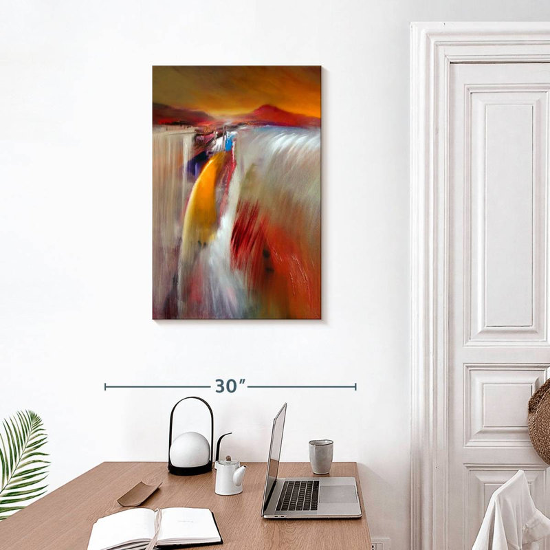 Avery Glowing Waterfall, 30" H x 20" W