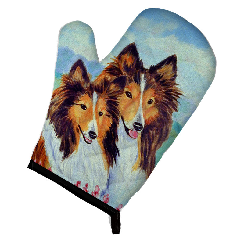 East Urban Home Polyester Oven Mitt Set