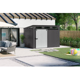 Suncast Modernist Barn Door Storage Shed