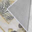 Tapis de couloir jaune / gris / blanc en polyester tissé à la machine 3 pi 3 po x 9 pi 10 po Aspermont