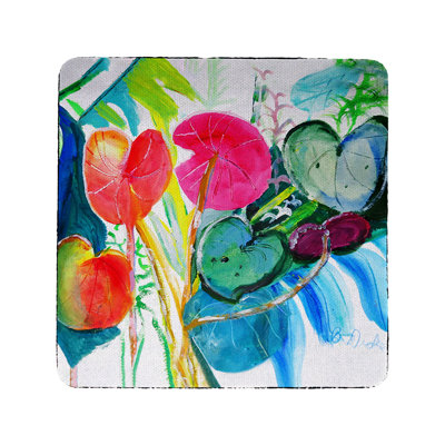 Silicone Square 4 Piece Coaster Set