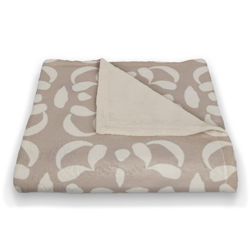 Hand Woven Throw Blanket, Tan