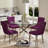 Keyari 4 - Person Pedestal Dining Set-1221459769-1221459774-1221459746