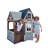 Timberwood Wooden Outdoor Playhouse With Kitchen And Barn Doors