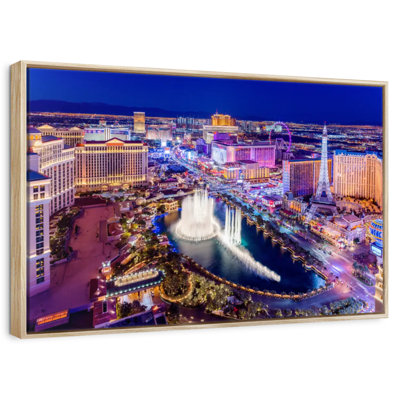 Las Vegas at Night Neon Lights