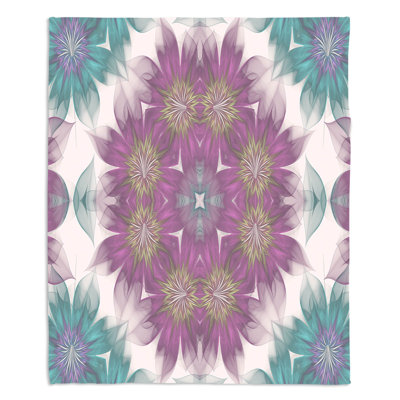  Jeté de fleurs kaléidoscope