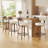 Chic Swivel Leather Upholstered Bar Stool For Ultimate Comfort And Style-647653540-647653562