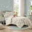 Édredon champignon et fleur double / grand, microfibre, imprimé floral de literie, tissu lavable
