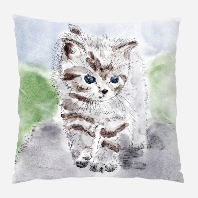 Coussin pour chat Dreher, Microsuède, Intérieur