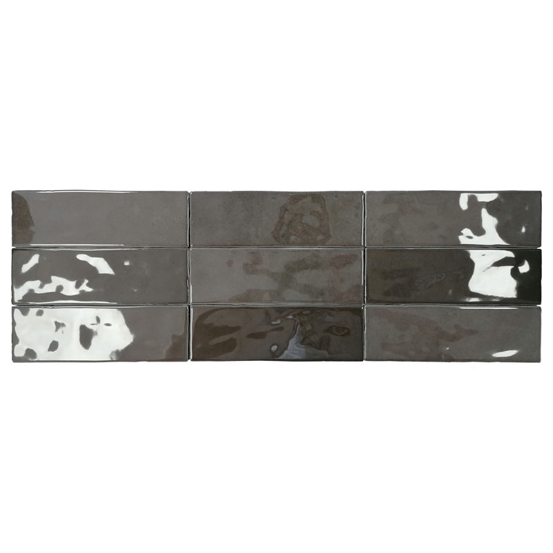 Passion 2.56 W x 7.87 L Tile, Nero