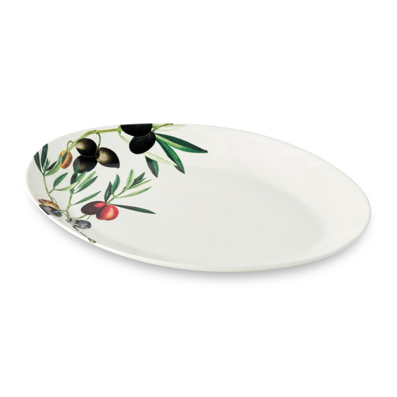 Plateau ovale Olivia 16 po x 12 po