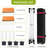 10' X 10‘ Pop Up Canopy With Sidewalls For Outdoor, Waterproof Portable Canopy With One Push Setup-109519364