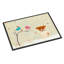 Tapis d'extérieur antidérapant Jack Russell Terrier Humboldt-18735968