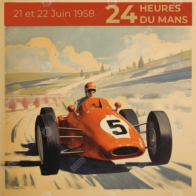 «Number 5» sur toile, H 36 po x l 36 po