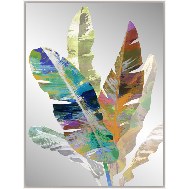 Tropical Party II Mirror, 48" H x 36" W