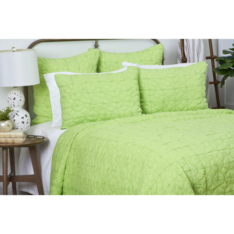 Courtepointe réversible en coton Melody, Courtepointe double/grand, Agrume