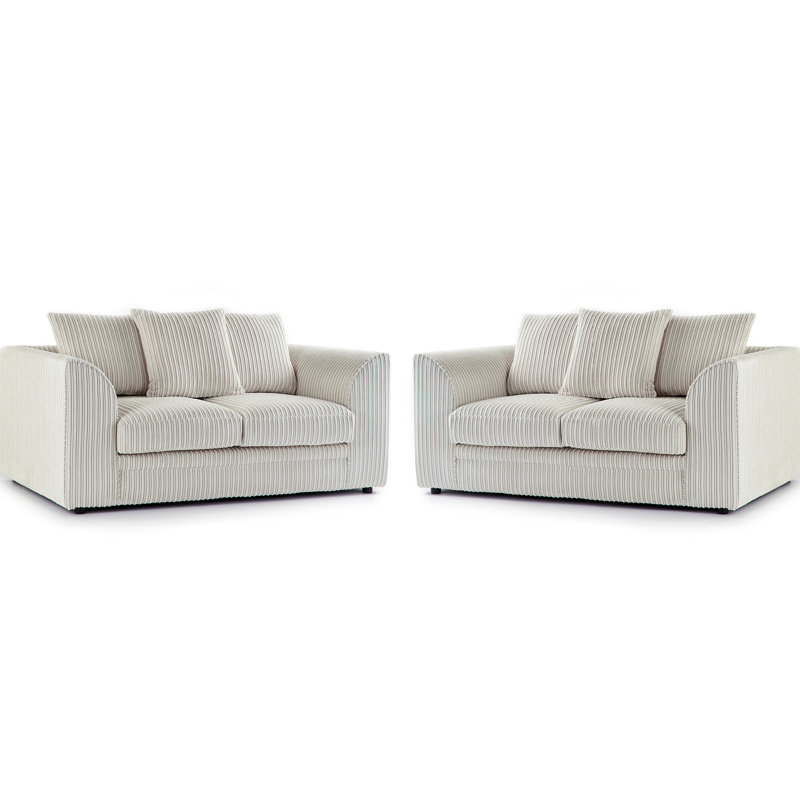 Simsbury 2 - Piece Living Room Set, Cream