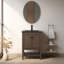 Chazden 24" Herringbone Design Single Bathroom Vanity with Ceramic Top-444019684-463235015-461940881