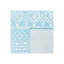 Tapis turquoise / ivoire Strobel-723828332