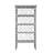 Chippendale 69"H x 35.5"W Etagere Bookcase-87325860