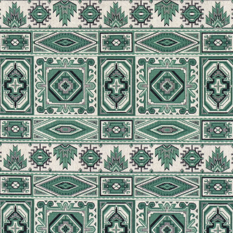 Tissu Crowley Épinglé, Vert