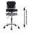 Backed Adjustable Height Ergonomic Lab Stool with Wheels