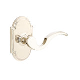 Cortina Wave/Drop Passage (Hall & Closet) Door Lever with Arch Rosette