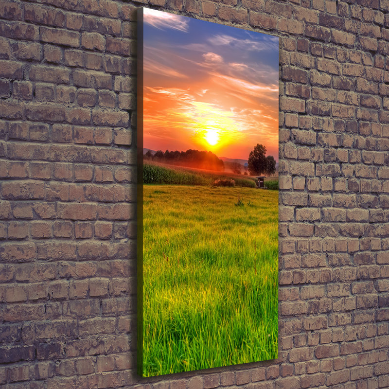 Sunset - Wrapped Canvas Print