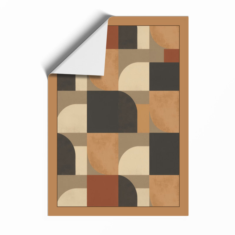Harmony Geometric - Framed Print, A2 - 59.4 x 42.0 cm, Unframed