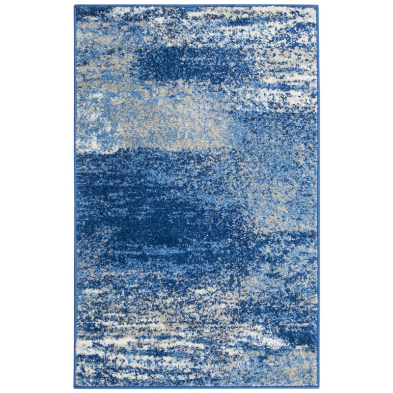 Tapis performance abstrait Gicu, Rectangle 3 pi x 5 pi