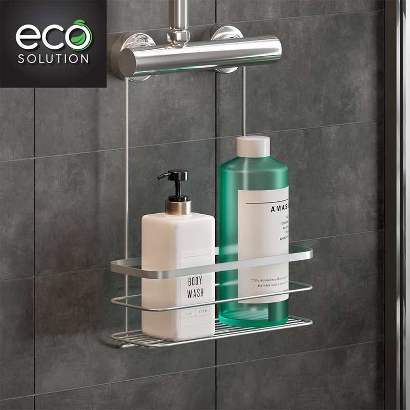 Origin LUXY basket with hooks for the shower rail large