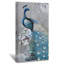 Paon - peinture sur toile tendue