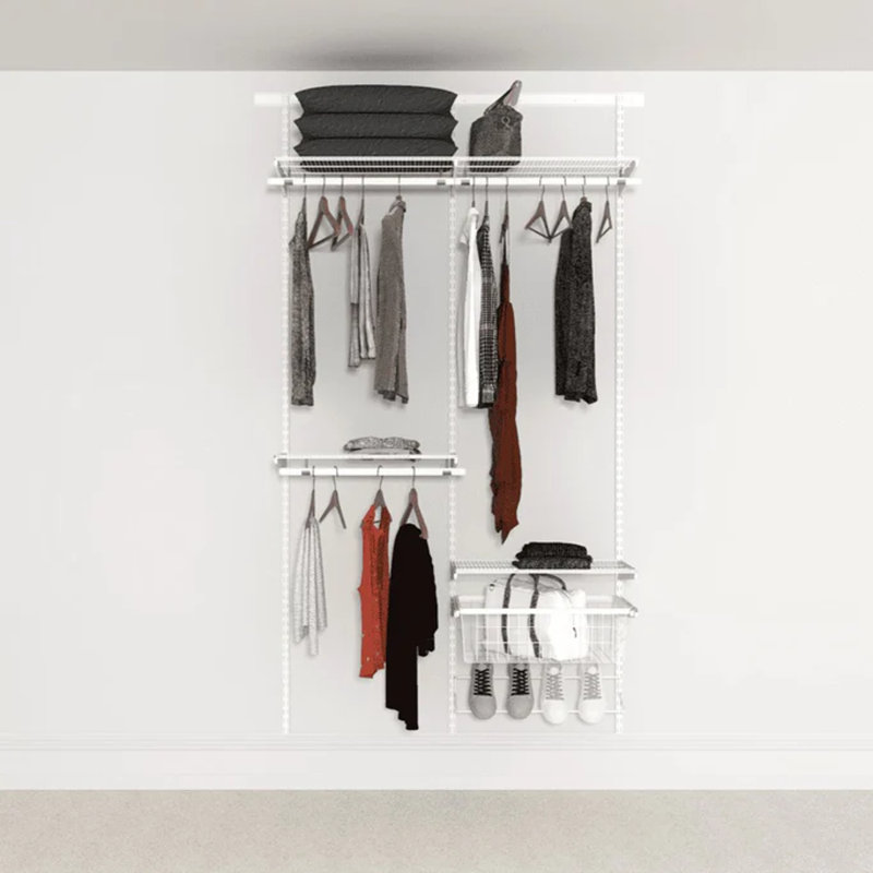 Caley Stainless Steel Wardrobe
