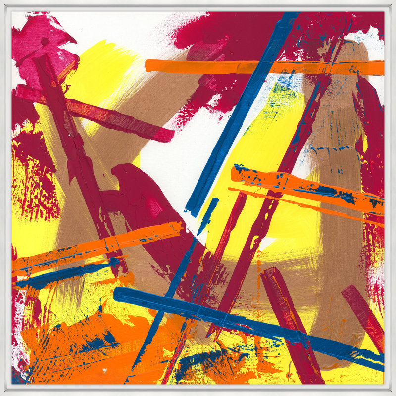 «Carefree I» par Savannah Yanni, H 37,5 po x l 37,5 po