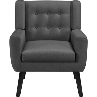  73cm Wide Tufted Polyester Armchair