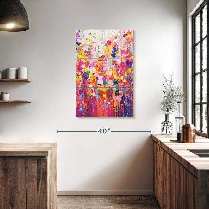 Avery Garden Confetti, 38" H x 24" W