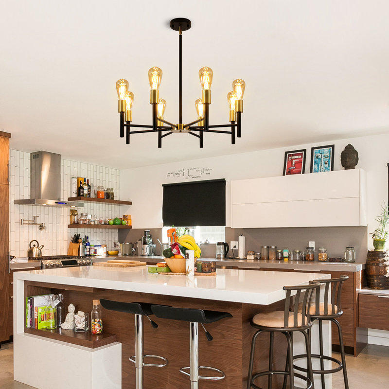 Arrabelle 8 - Light Dimmable Sputnik Classic / Traditional Chandelier