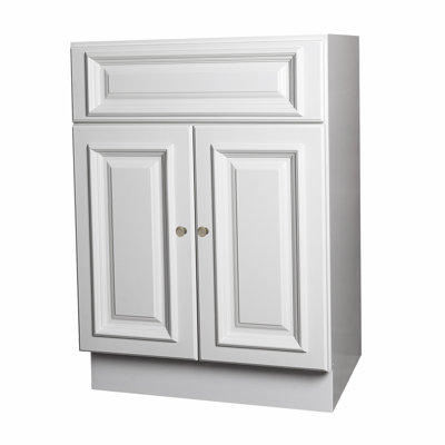 Linen White 24" Bathroom Vanity Cabinet
