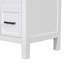Meuble-lavabo 36 po avec lavabo intégré en résine - 4 tiroirs, 2 portes