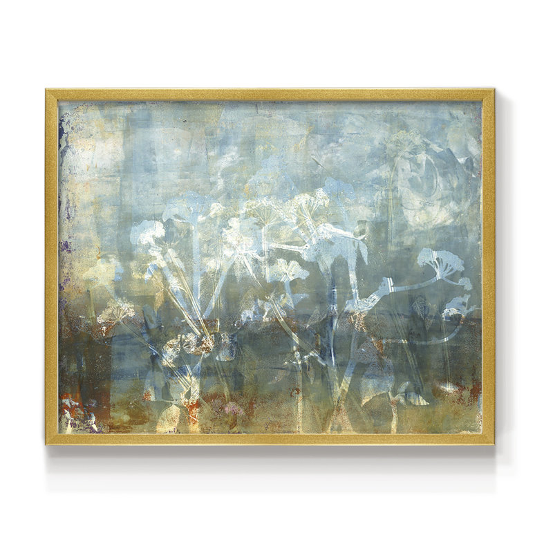 Water's Edge -Framed Print - Restickable, 8" H x 10" W, Gold