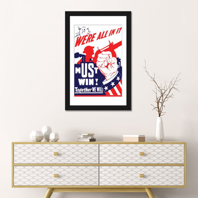 " Vintage WWII Propaganda Poster I " by John Parrot