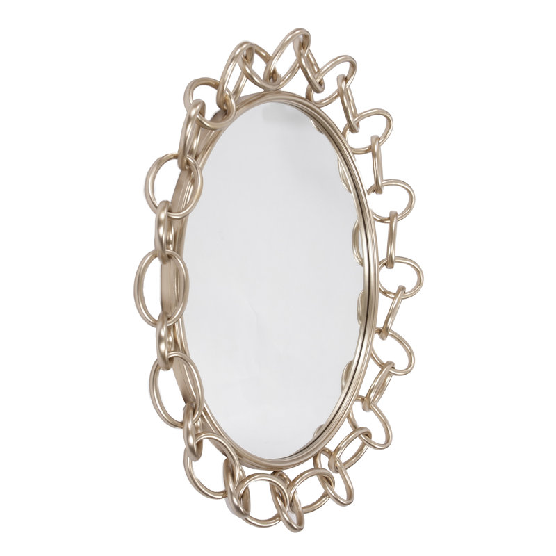 Degollado Metal Round Mirror